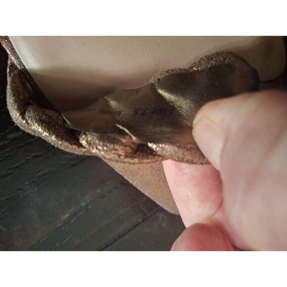 NWOB Dolce Vita Paily Bronze Braided Block Heeled Sandals/Sz. 7.5 - Picture 9 of 9